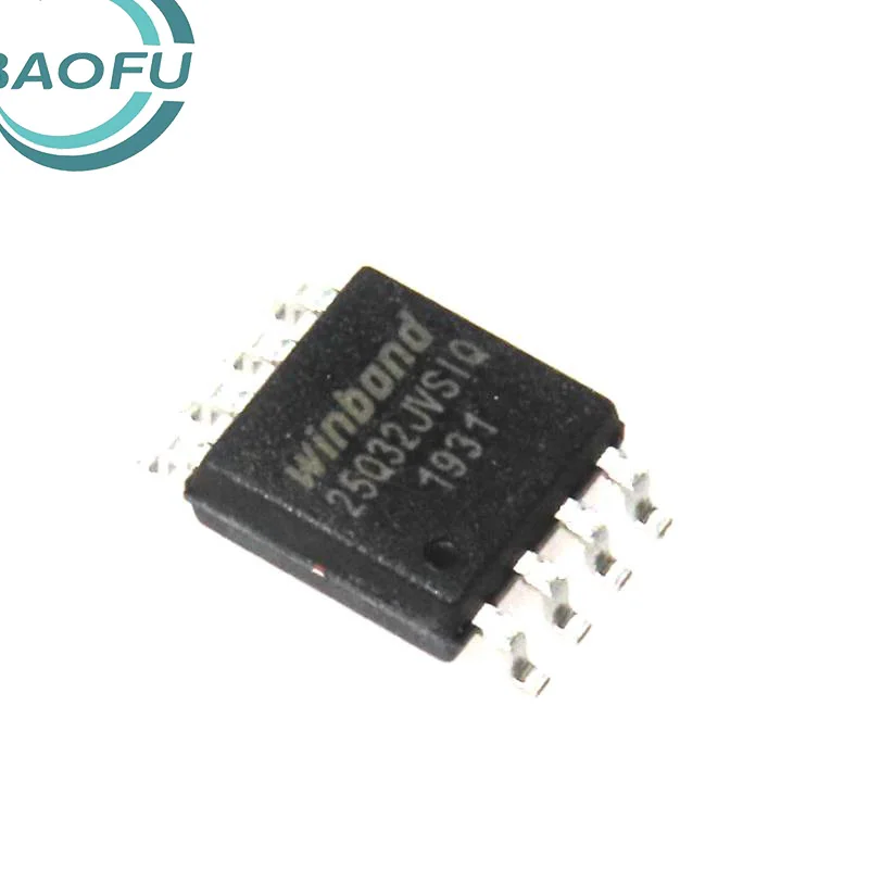 

10pcs New W25Q32JVSSIQ 25Q32JVSIQ SOIC-8 IC FLASH Flash Chip 32MBIT
