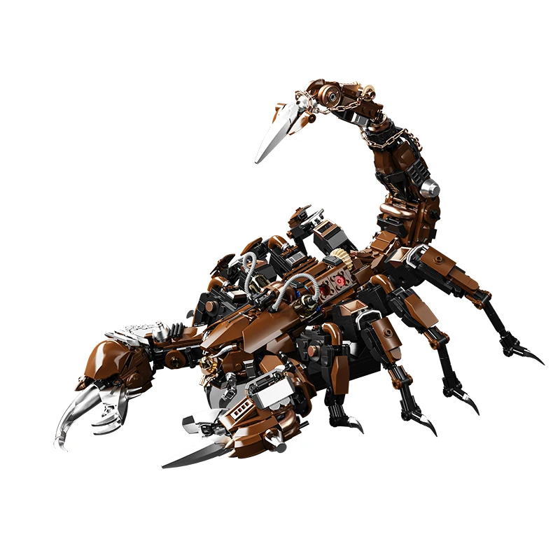 Mechanische Schorpioen Bouwstenen Cyberpunk Robot Diermodel Technische Stenen Set Bouwspeelgoed Cadeaus Volwassenen Kinderen 1074 Stuks
