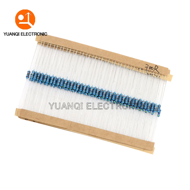 600pcs 1/4W Metal Film Resistor Kit 30ValuesX20pcs 10R - 1M ohm Resistance Set DIY Pack Electronics Component