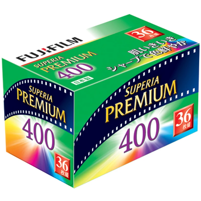 For 135 Format Cameras Film 1/2/3/5 Rolls Fujifilm Superia Premium 400 Color 35mm Film 36 Exposure Fujifilm (X-tra 400 Upgrade)