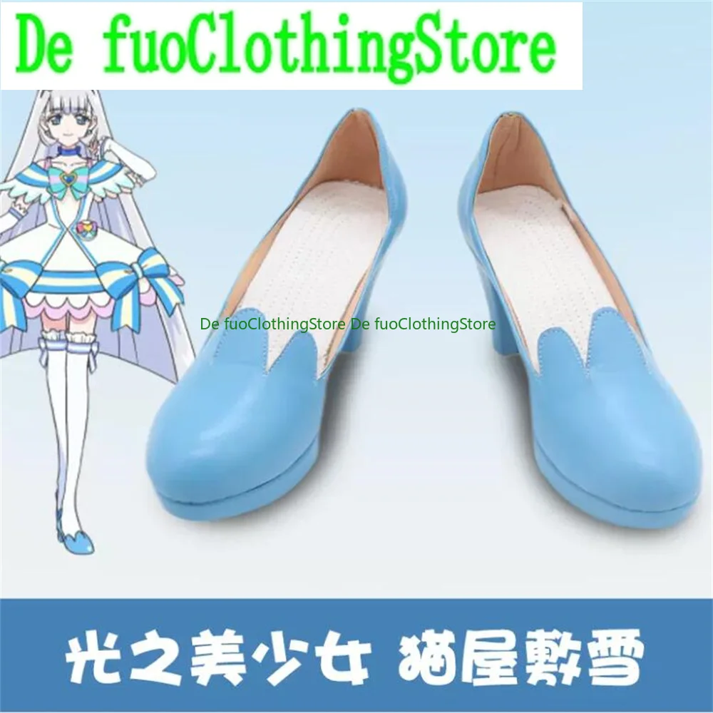 

Nekoyashiki Yuki Cure Nyammy Cure Wonderful Cosplay Shoes Boots Game Anime Party Halloween Chritmas DefuoClothing Shoes Store