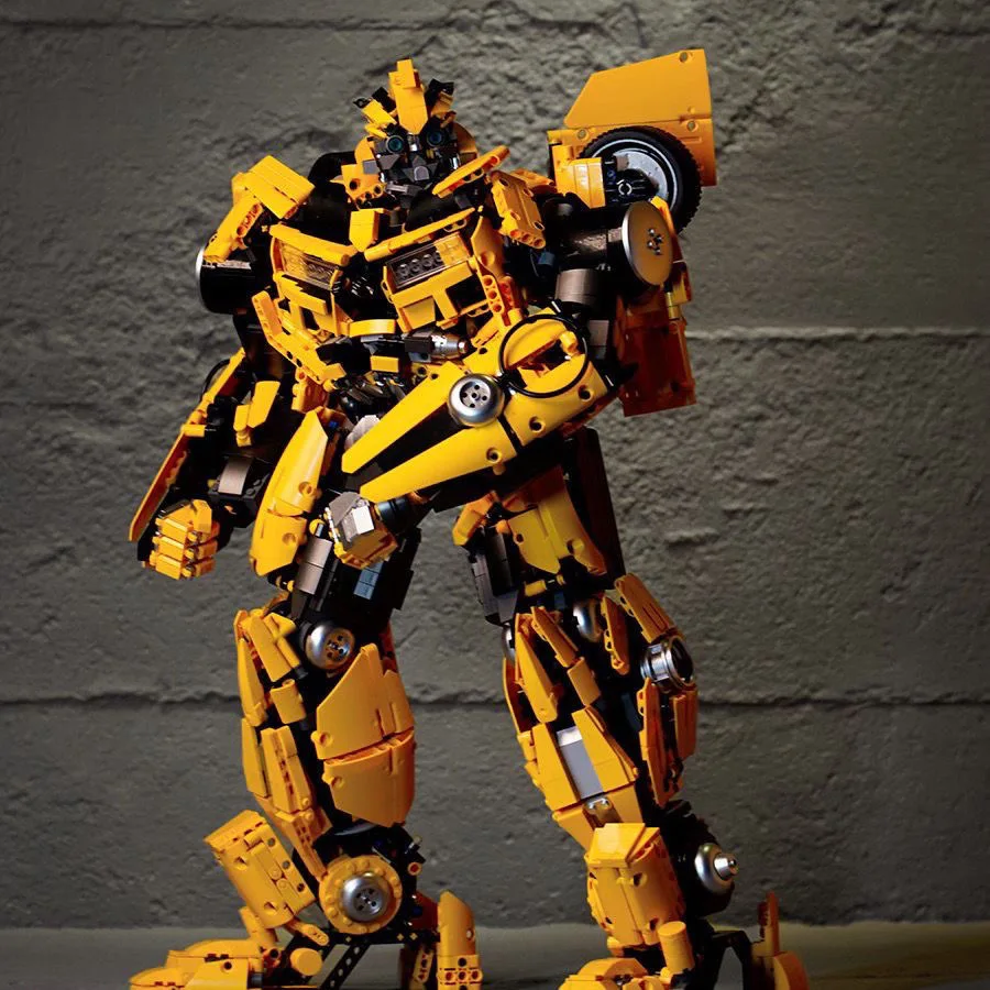 Ideas V5007 5692PCS Creative Expert Transformation DJ Rambo Man Autobot Moc Bricks Technical Model Building Blocks Toys