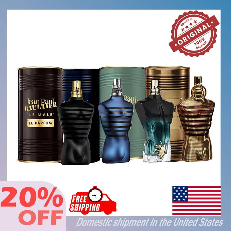 125ML Original Jean Paul Gaultier Perfume de alta calidad para hombres encanto colonia feromonas atraen el desodorante ligero sexual de larga duración