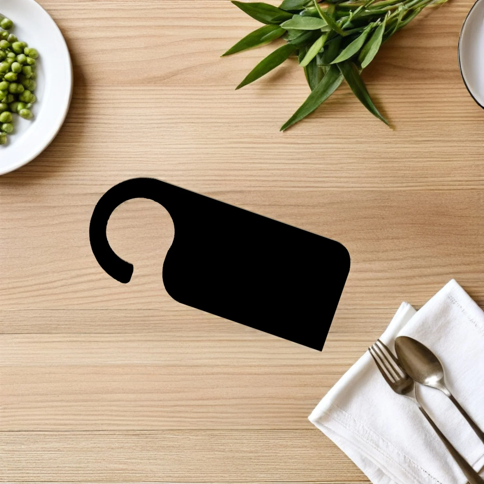 

6Pcs Mini Chalkboard Door Knob Signs Wooden Two-Sided Blackboard Tags for Kids Bedroom Kitchen Cabinet Messages Decoration