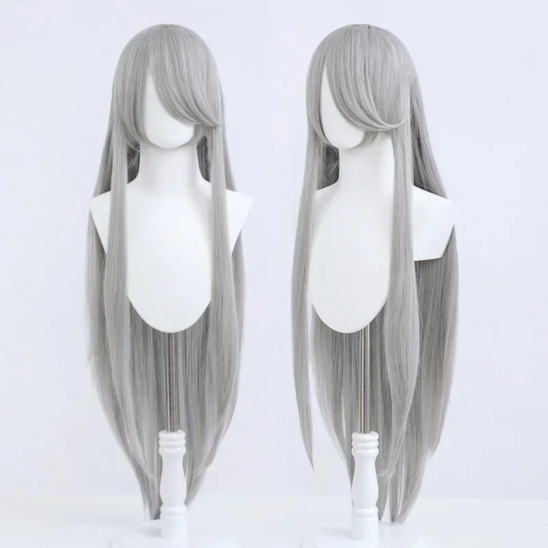 EE01 Хэллоуин Косплей Аниме Вечеринка Необычный Парик Костюм Парик 100 см Длинные Прямые Термостойкие Синтетические Волосы Аниме Цветные Hai&0Ww