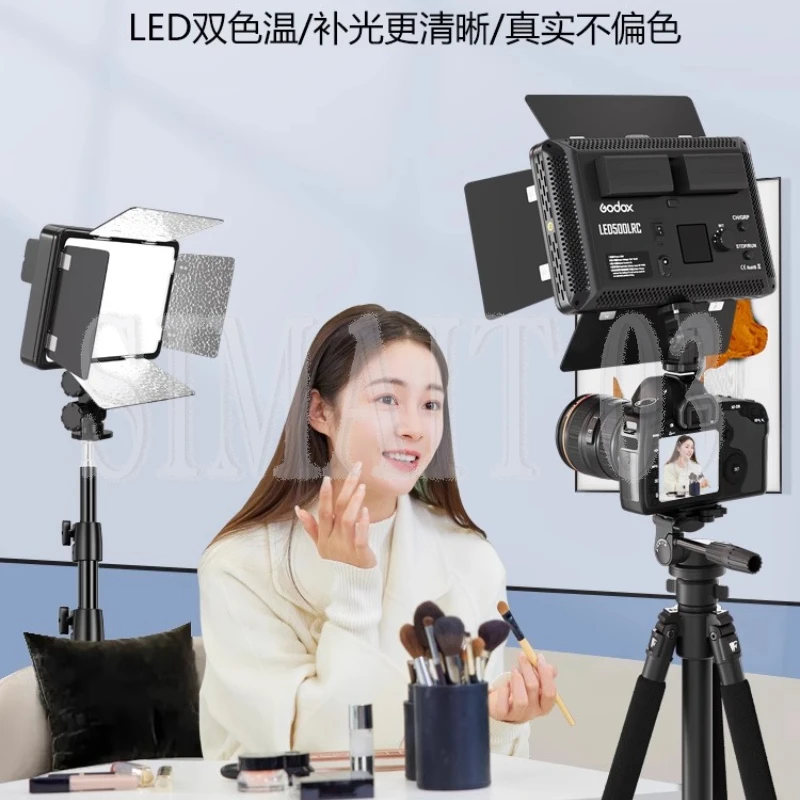 

308II-C Dual Color LED Panel Light - 500LR Photography Fill Light for Live Streaming/Portrait/Stage (Outdoor Use)