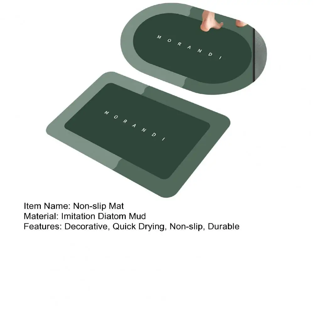 60*40 سنتيمتر حصيرة التجفيف السريع سهلة التنظيف قوية امتصاص الماء الحمام المطبخ الكلمة حصيرة السجاد البساط ديكور المنزل للداخلية