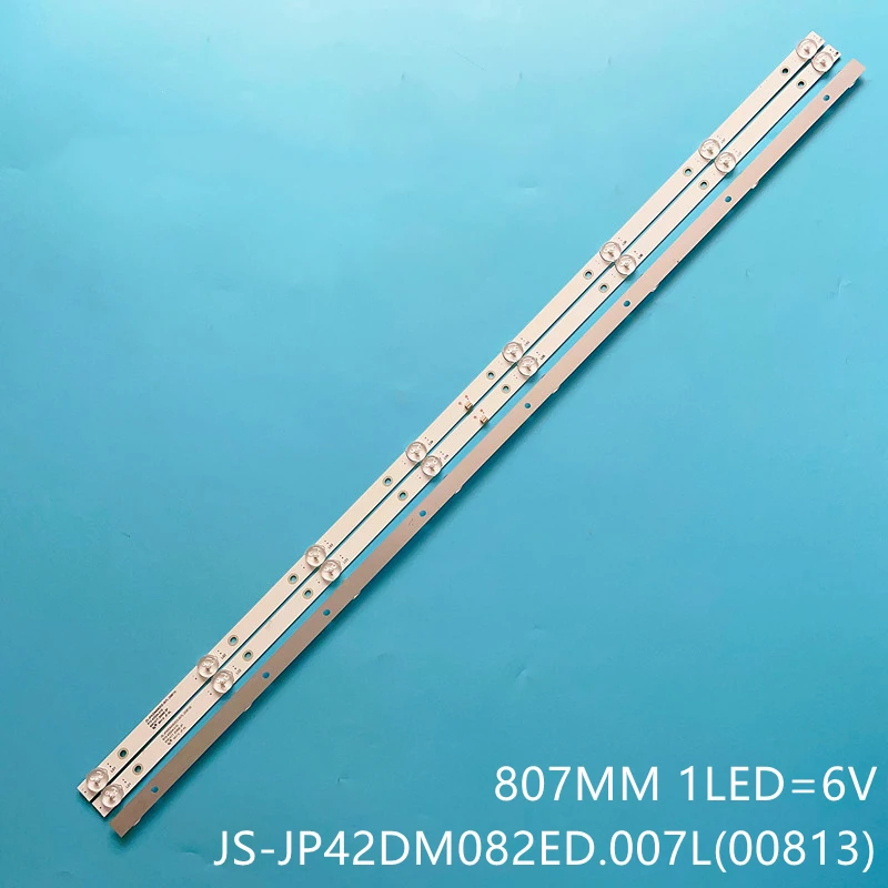 

LED strips for STARWIND 42SB300 SW-LED42BB200 Fusion FLTV-43A210 JS-JP42DM082ED.007L(00813) R72-42D04-010 6V 808MM