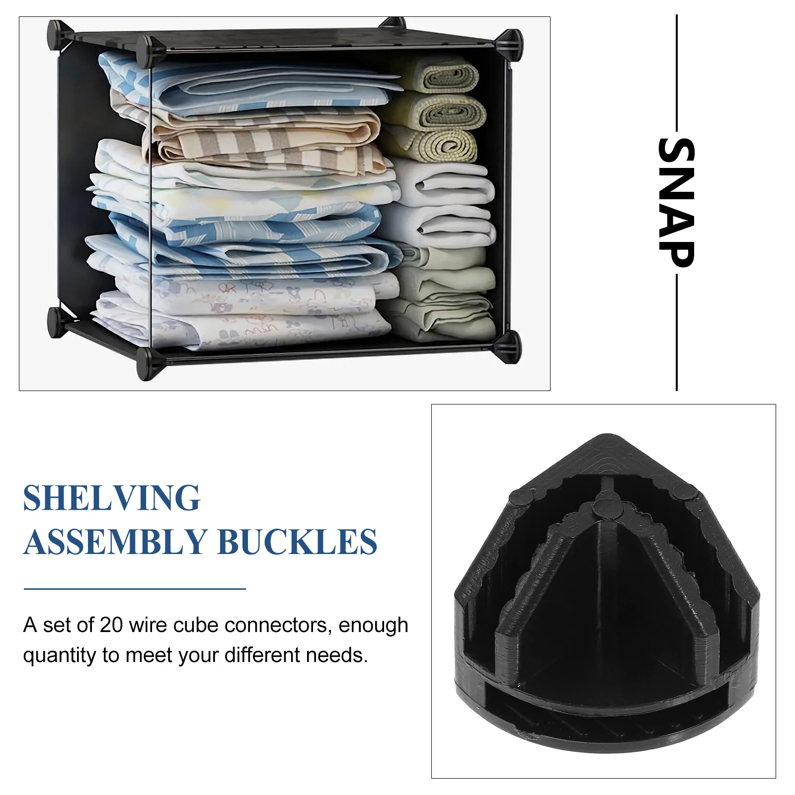 Combination Cabinet Buckle Wire Cube Buttons Closet Making Tools Storage Shelving Connectors Grid Organizer