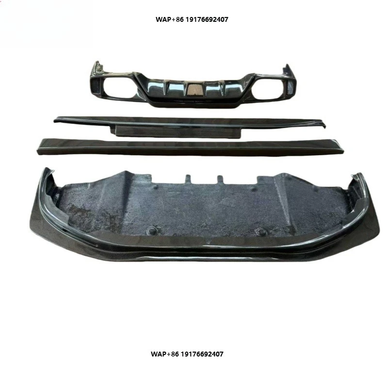 

GTR R35 Carbon Front Lip, Side Skirt, Rear Diffuser for R35 Front Splitter 2012-2018 Perfect Fitment High Quality