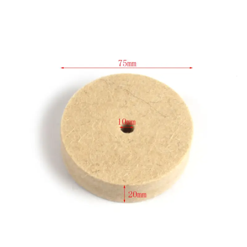 

Professional Buffing Wheel with Wool Felt Polishing Disc 310 Grinding Wheel for Marble and Non For Metallic Surfaces