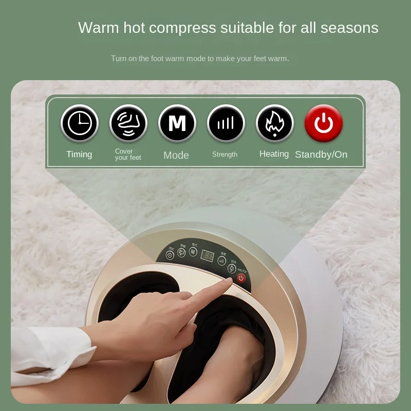 Foot Massager Automatic Foot Kneading Press Foot Multi Mode Switching 360 ° Airbag Wrapping