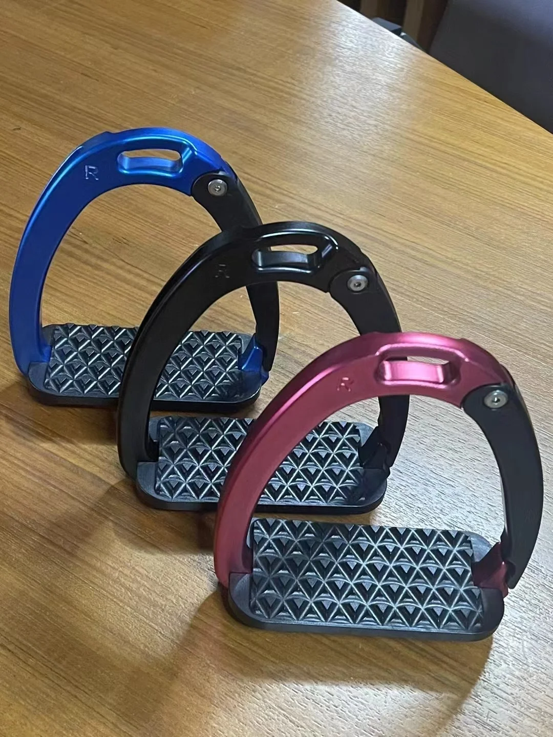 ركاب حصان آمن من الألومنيوم، مقاس 12.5 سم لركوب الفروسية #6