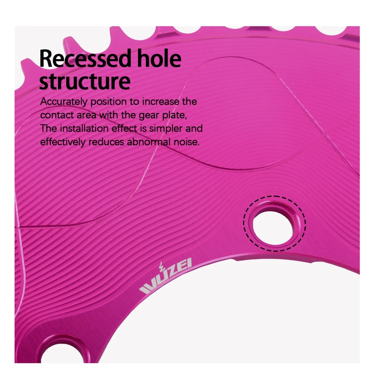 Rennrad-Kettenblatt 110BCD Narrow Wide 40T-58T 8-12-Gang Fahrrad-Kettenrad für R7000 R8000 R9100 Fahrradteile – Detail 9