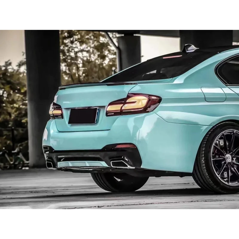 مجموعات هيكل كامل 5 سلسلة G30 G38 F90 قديم إلى جديد 2018 ترقية إلى 2021 M5 MT كشافات الضوء الخلفي الوفير الناشر الملحقات