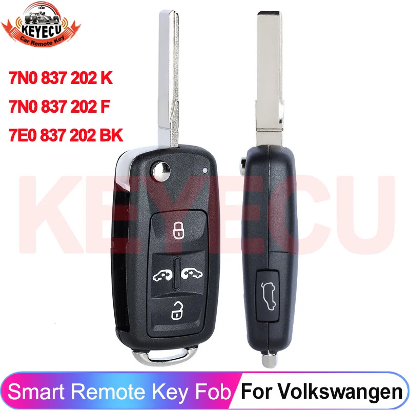 

7N0837202K 7N0837202F 7N0837202AE 7E0837202BK Дистанционный ключ 434 МГц для VW Sharan Multivan Caravelle Transporter ID48 MQB48 Чип