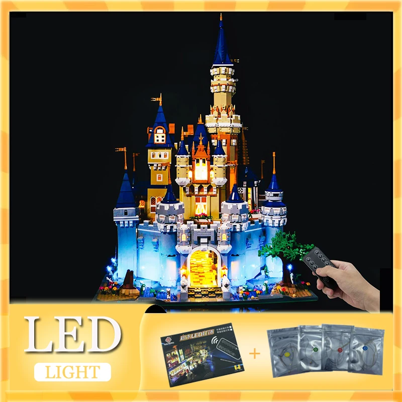 

RC DIY LED Light Kit For LEGO 13132 Mouldking Paradise Princess Castle (Only LED Light,Without Blocks Model)