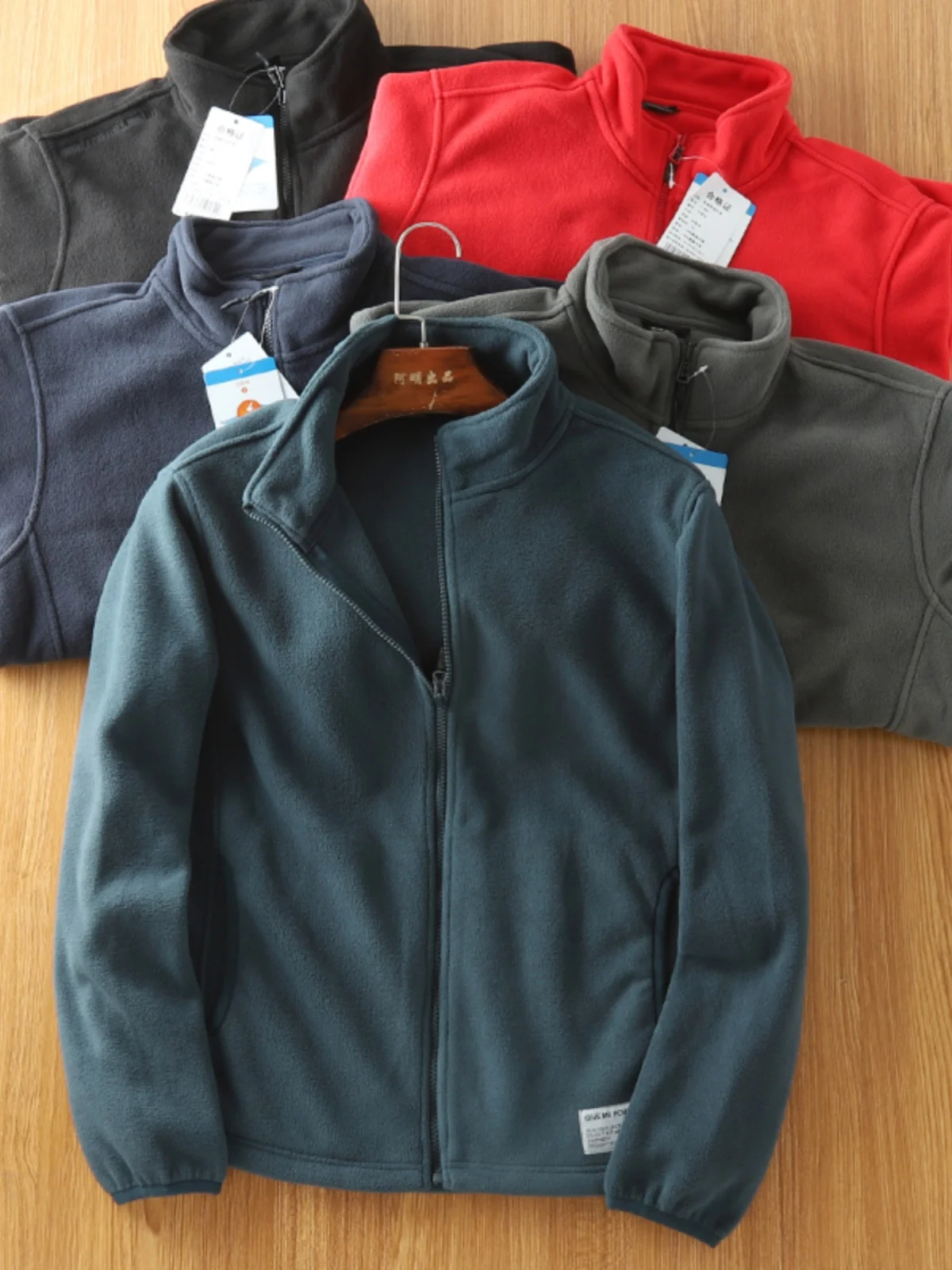 

Ultra-Fine Fce Men's Outdoor Casual Hooded Jaet Windproof Warm Stand Collar Autumn Winter New Sle Color Padded Coat