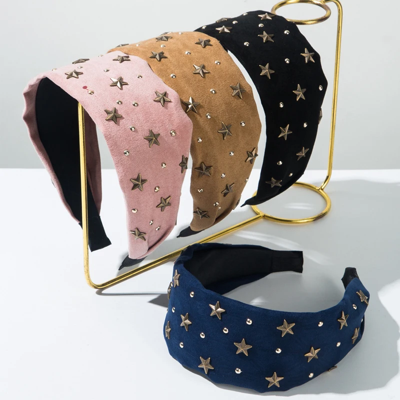 

1 Pcs Ladies' Hair Band Korean Star Simple Fashionable Versatile Headbands Personalized Trendy Cool Hair Accessories For Girl