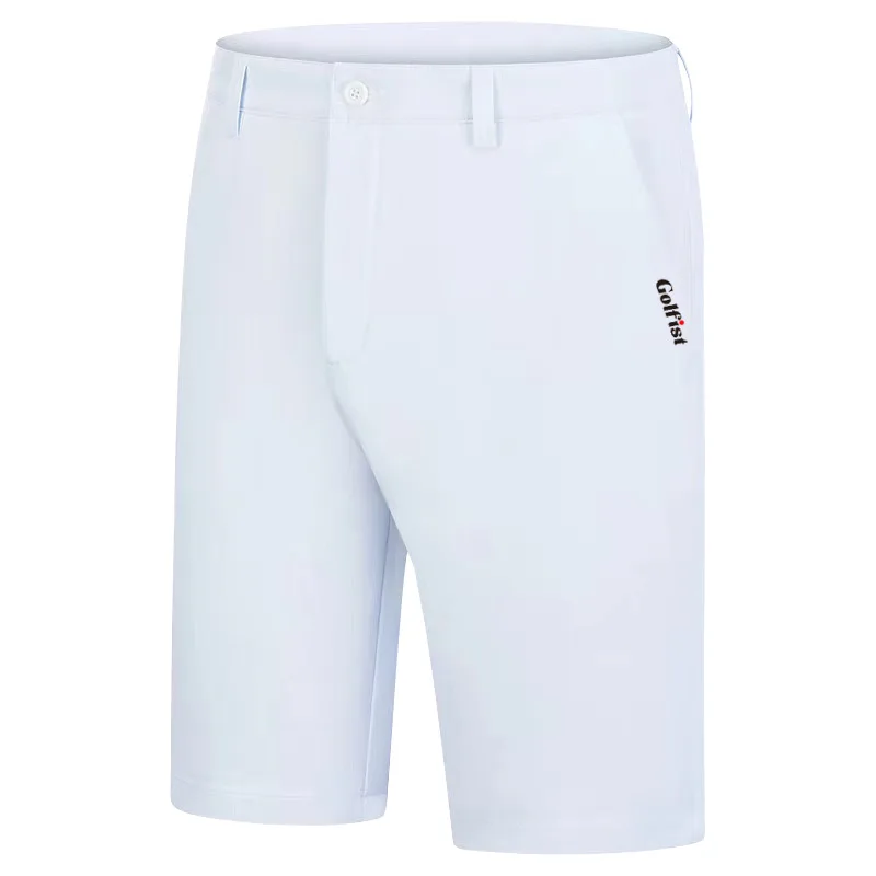 Pantalones cortos de Golf de verano para hombre, pantalones elásticos de cinco puntos de secado rápido, cómodos Pantalones deportivos casuales, ropa de Golf de alta calidad