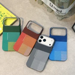 Water Transfer Carbon Fiber Texture Magnetic Case For iPhone 17 Pro Max 16 15 14 Ultra-thin Shell LightWeight Luxury
