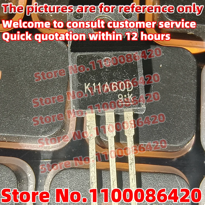 50/30/10PCS K10A50D K10A60W  K11A60D  K11A65D  K12A60U  K13A60D K13A65U  K15A60U K18A60V TO-220F