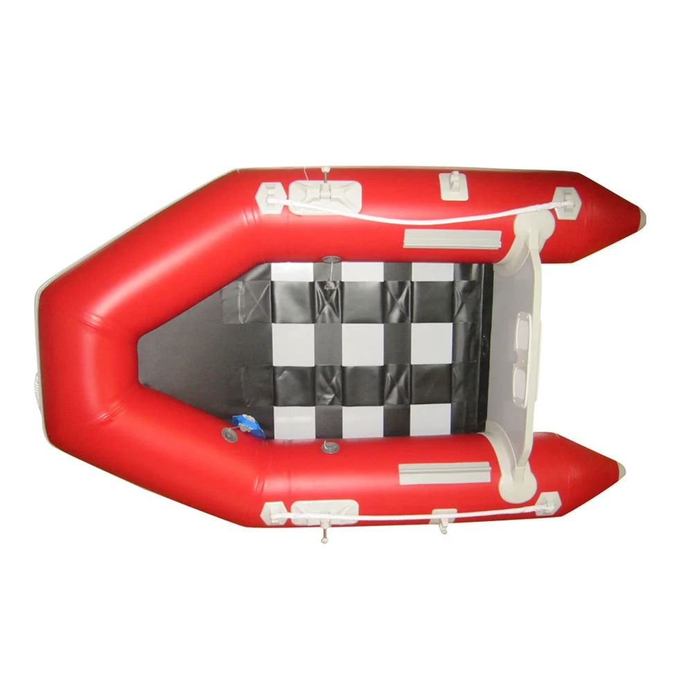 Comax Hot Sale Water Entertainment Family Slat Floor Fishing Inflatable Boat Cheap Fishing Boats