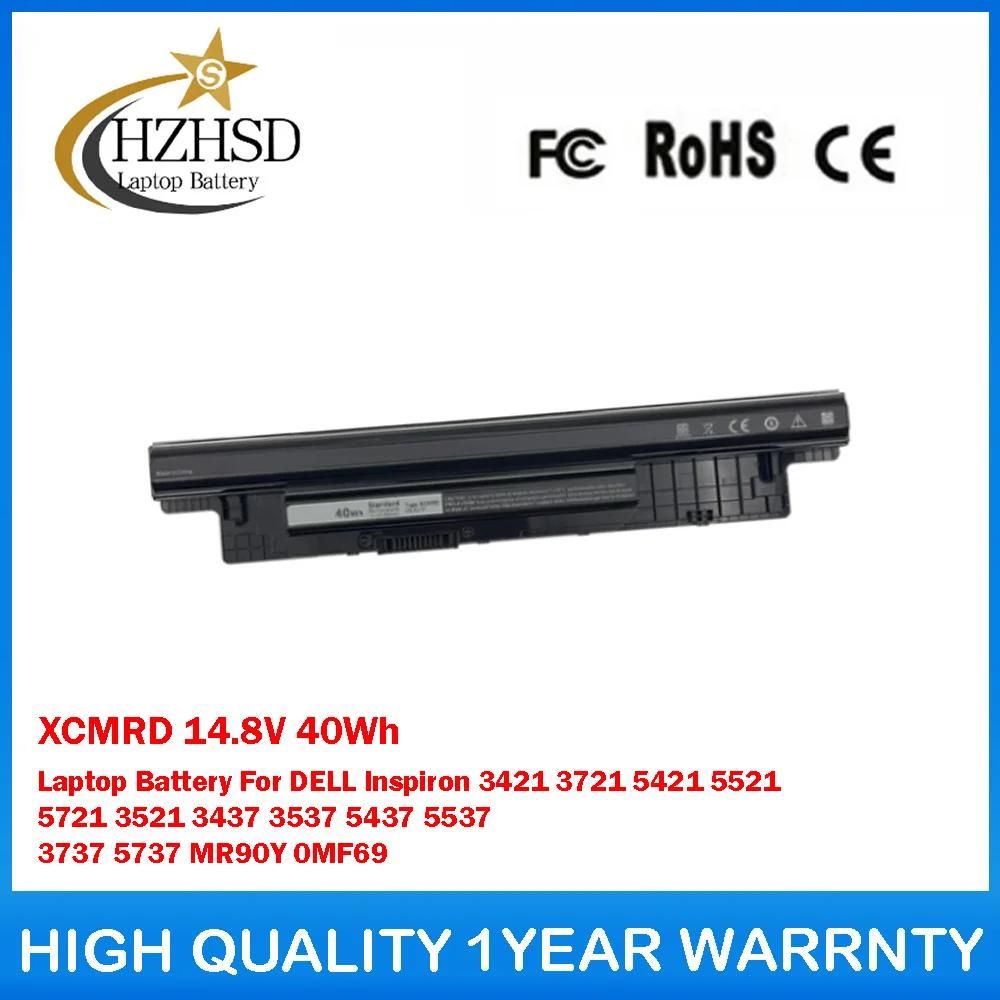 

XCMRD 14,8 В 40 Втч аккумулятор для ноутбука DELL Inspiron 3421 3721 5421 5521 5721 3521 3437 3537 5437 5537 3737 5737 MR90Y 0MF69