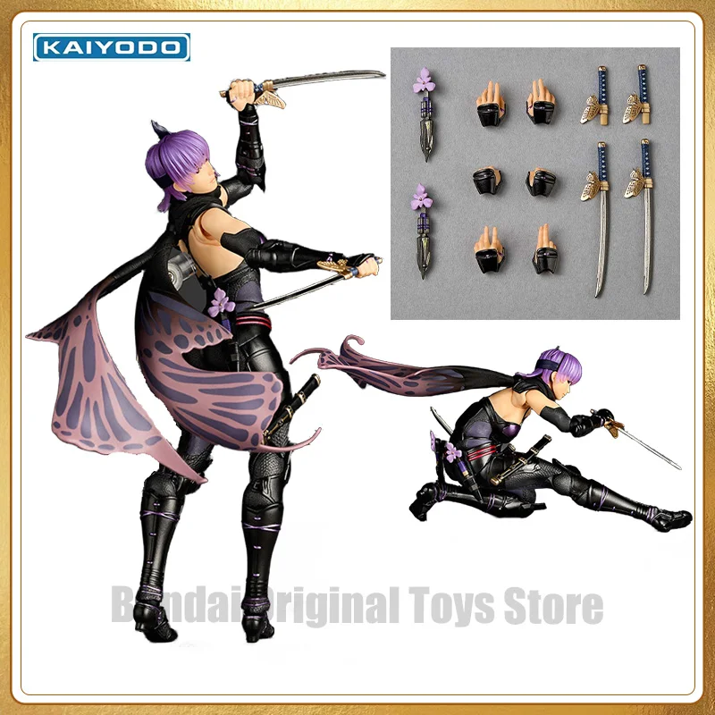 100% Origina Kaiyodo Ayane Revoltech AMAZING YAMAGUCHI Dead or alive Anime Action Figure Model Collection Toys