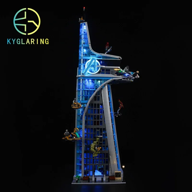 Kyglaring Led Lighting Set DIY Toys for 76269 Tower Battle Blocks Building (Only Light Kit Included)