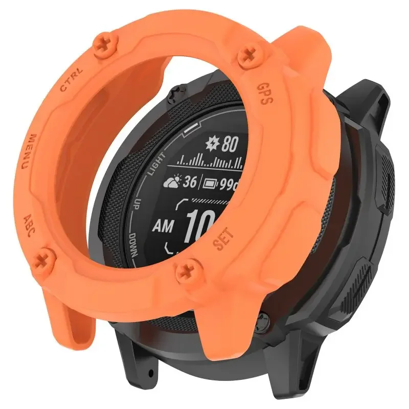 

New TPU Protective Case Cover for Garmin Instinct 2X Smart Watch Band Soft Silicone Bumper Protector Shell Accessoies Instinct2X