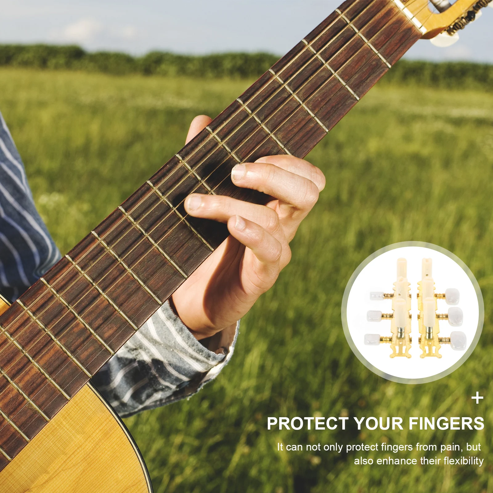 

Guitar Pegs Acoustic Parts Machine Head Electronic Tuning Machines Classical Accessories Metal Tuners Heads