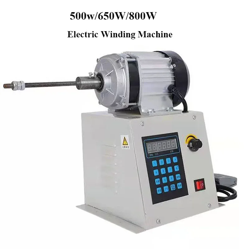 CNC Electric Winding Machine 500W/650W/800W Automatic Winding Tool  Coil Winder Winding Machine