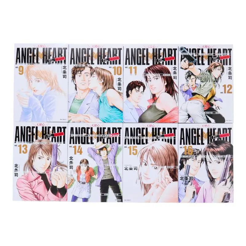 Angel Heart Complete Edition 1ST SEASON Box Set Volumes 0916 Hojo Shu Cuttingedge Publishing House 9786263776746 Book