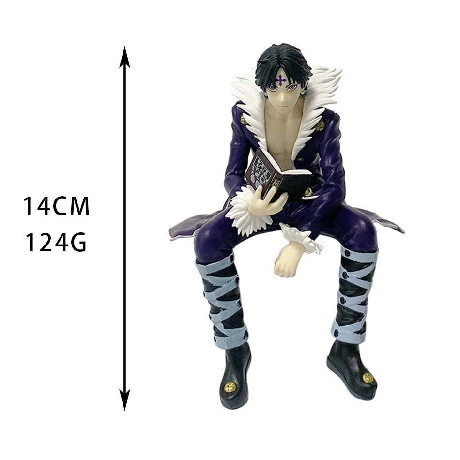 14 cm Hunter×Hunter Anime Figur Phantom Troupe Hisoka Action Figur Nudel Stopper Raum Dekoration Nudel Stopper PVC Modell Spielzeug – Detail 13