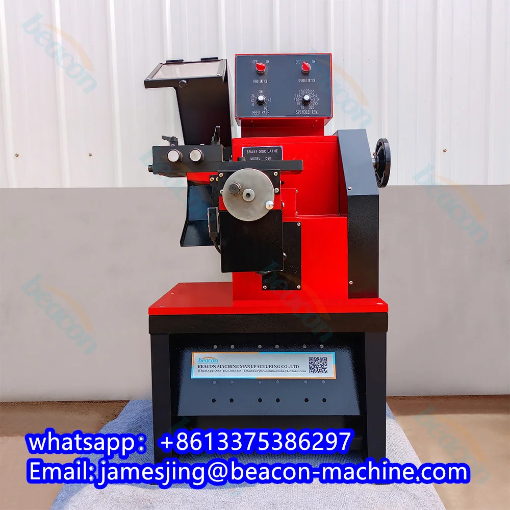 C50 CE Brake Drum Disk Lathe Break Lathe Skimming Machine Car Brake Drum Disc Skimming Lathe