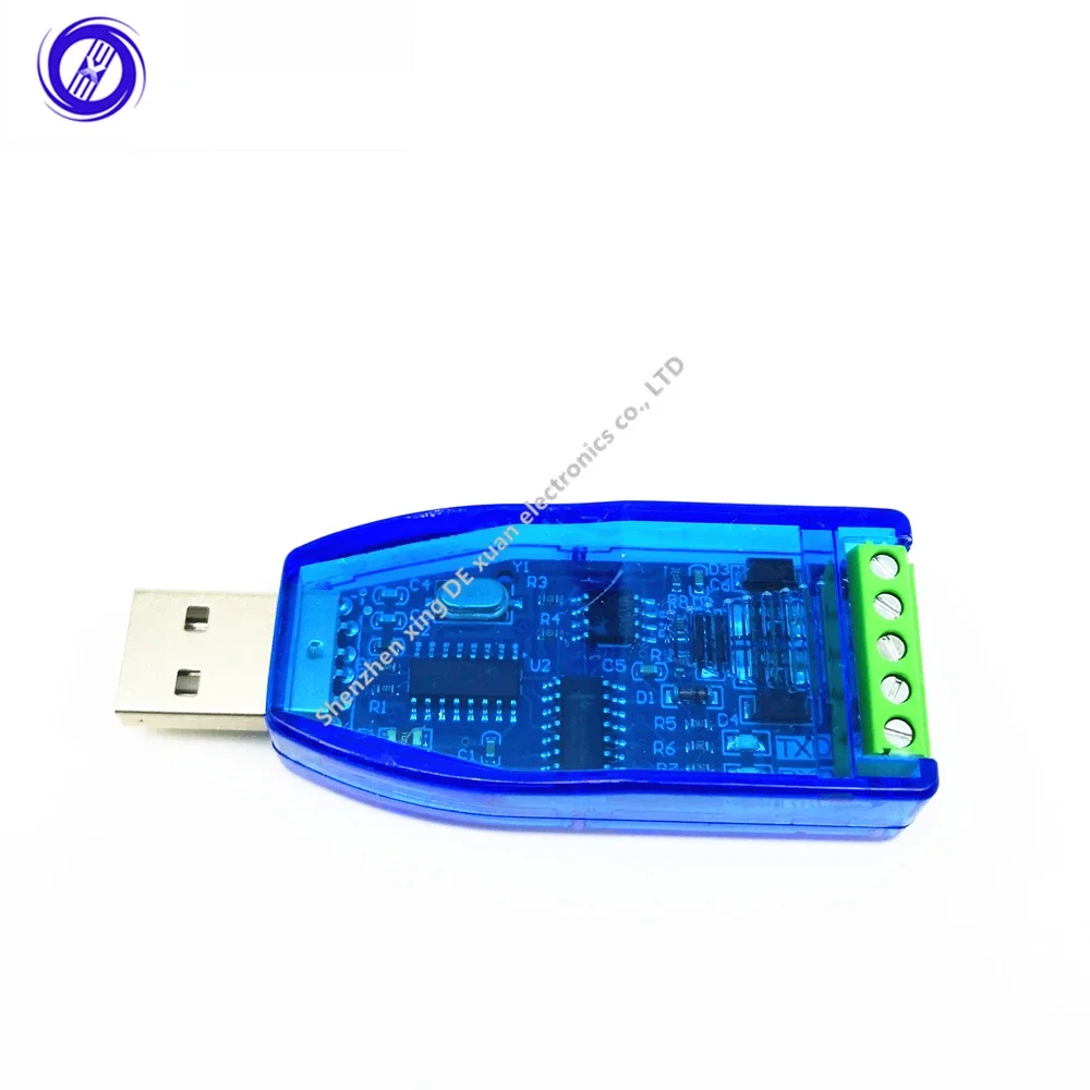 1Pcs ZK-U485 ZK-H485 Industrial USB To RS485 Converter Converter Compatibility Standard RS-485 Connector Board Module