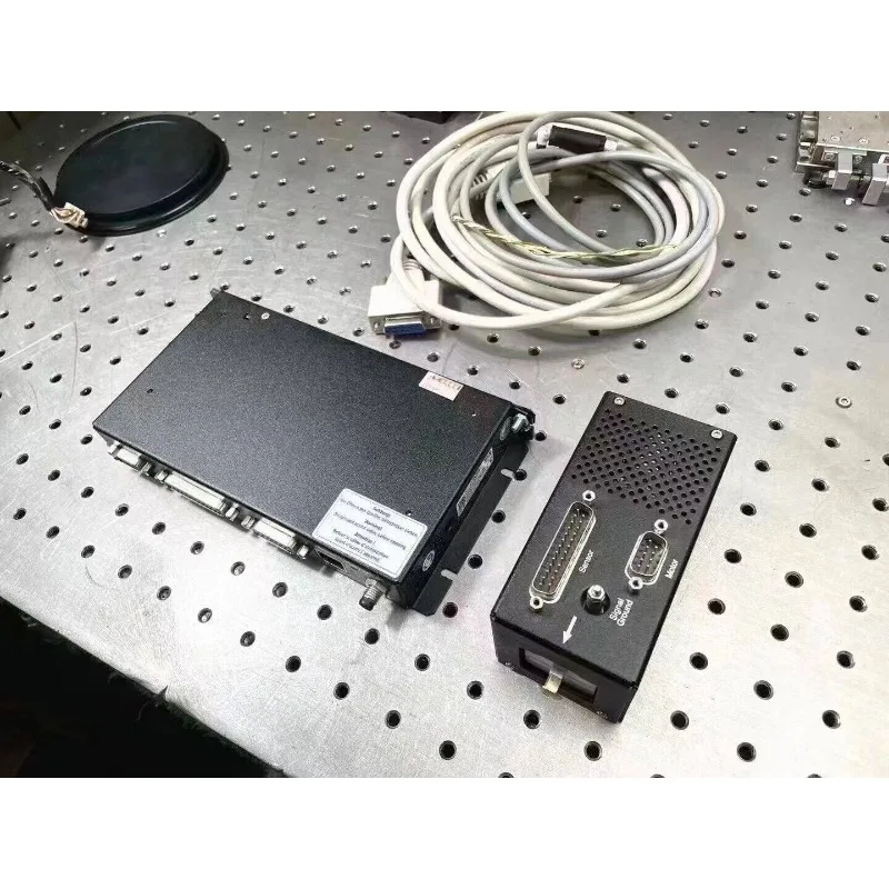 Voice coil motor, travel 10mm, resolution 10nm, built-in grating ruler, with controller
