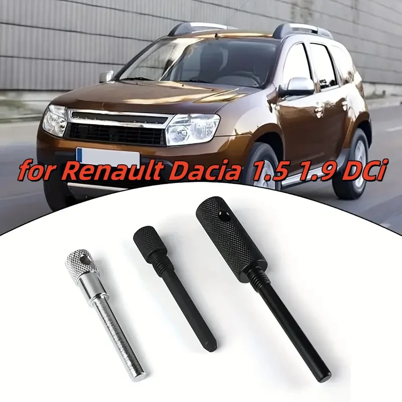 

3PCS Timing Pins For Renault Dacia 1.5 1.9 DCi Metal Engine Crank Cam Locking Tool Kits VT13518 Car Repair Tool Accessories