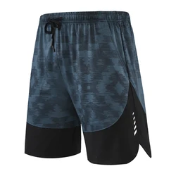 Short Summer Men Sport Camouflage Prints pantaloncini sportivi Patchwork allenamento Casual Running Quick Dry Shorts Joggers pantaloncini Fitness