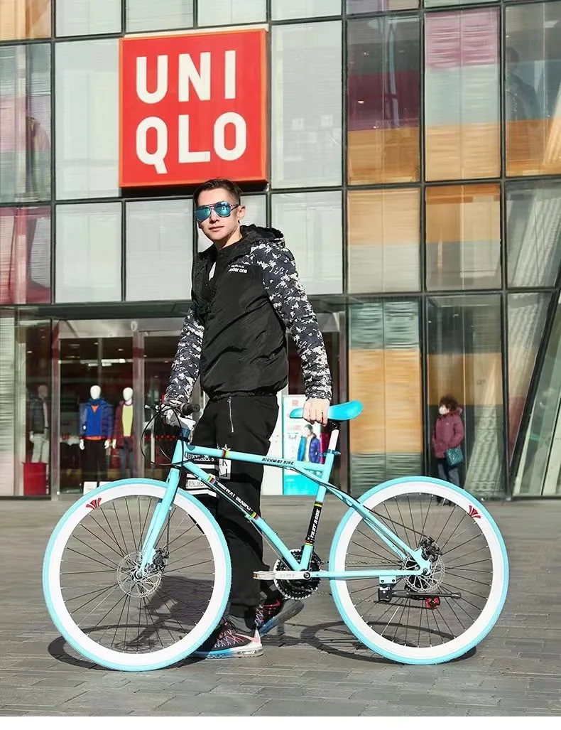 Vélo de course sur route à vitesse variable à installer soi - même custom