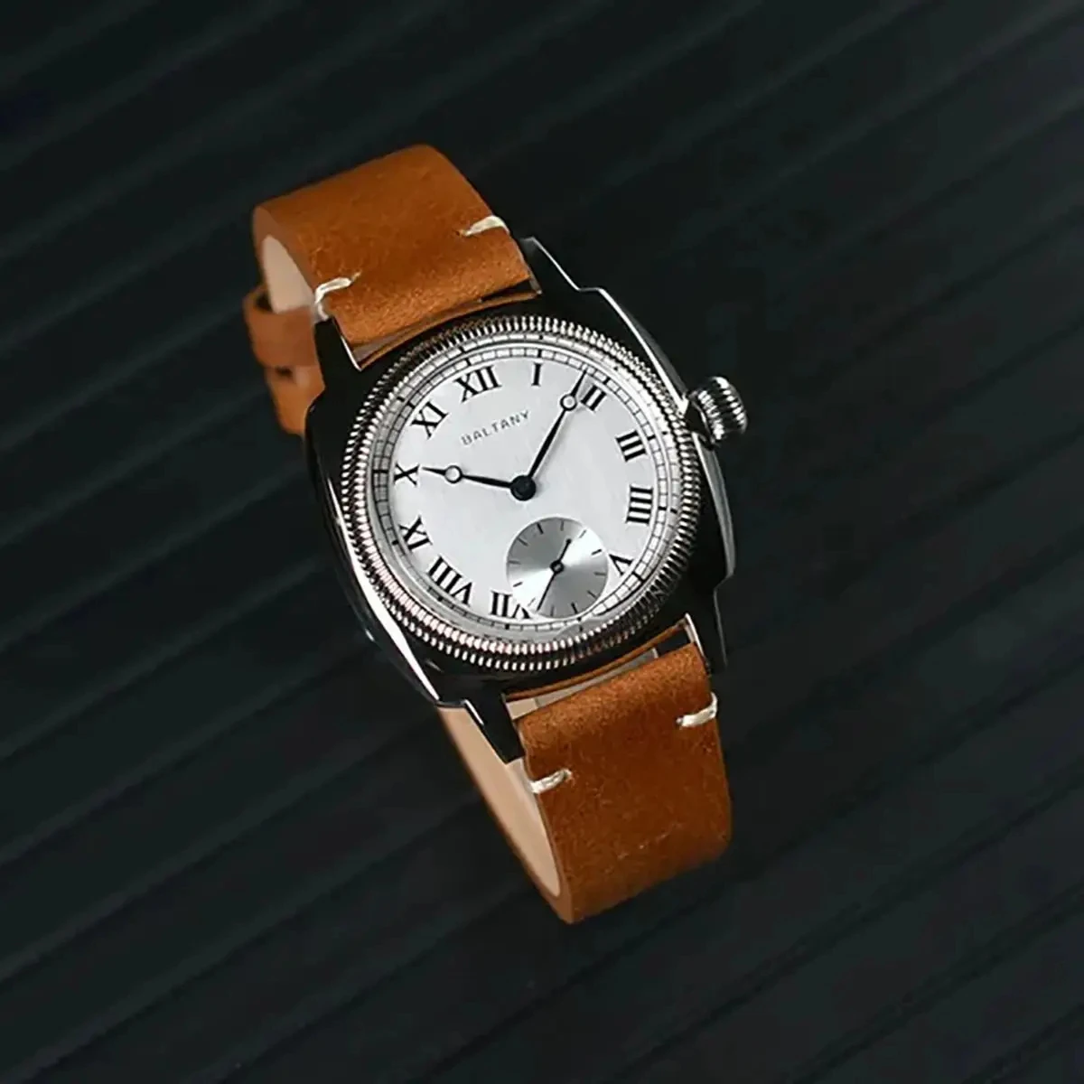 Baltany Fashion Dress Watches S4037 Tribute 1926 Oyster Quartz Movement Stainless Steel Case Roman Dial 100M Waterproof Watches