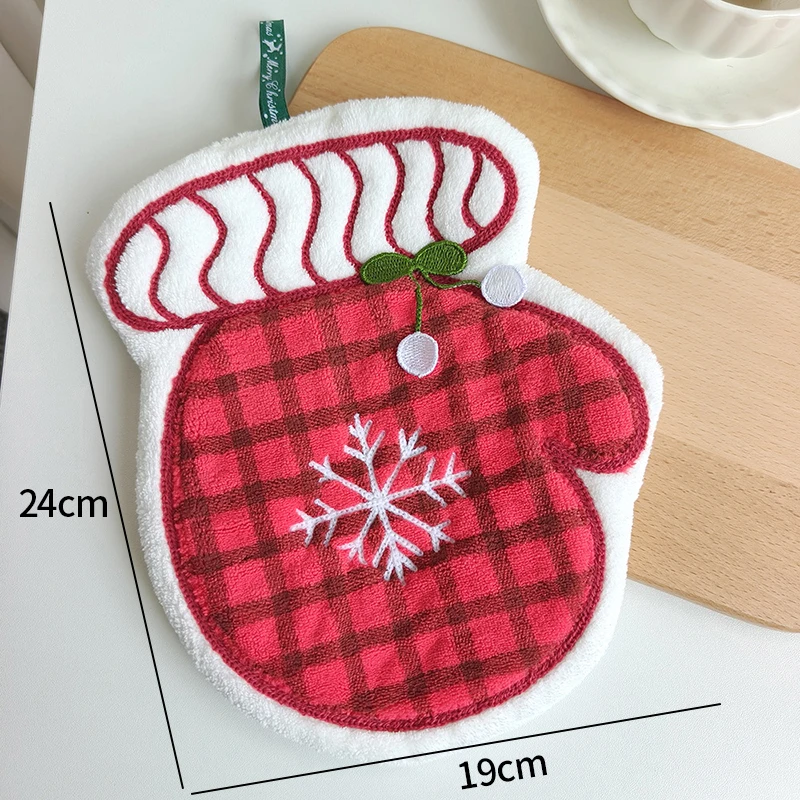 Christmas Hand Towels, Absorbent Kitchen Decor