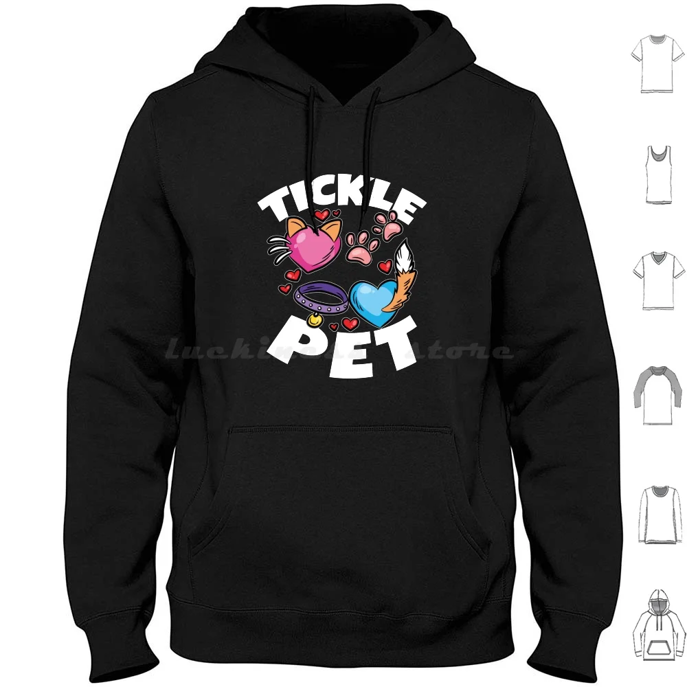 Tickle Pet Play Kitty Ddlg маленькая толстовка хлопок с длинным рукавом Tickle Pet Ageplay Pet Play Petplay Ddlg Littlespace Cgl Abdl