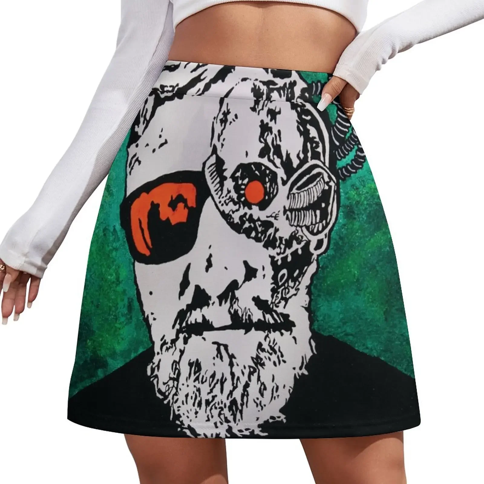 

Мини-юбка Cyborg Jay, наряды для ночного клуба, скромные юбки для женщин, женская юбка