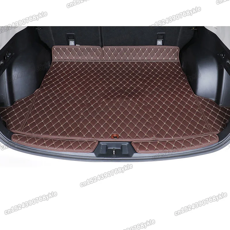 

leather car trunk mat cargo liner mats for subaru forester 2013 2014 2015 2016 2017 2018 2019 2020 2021 2022 xv crosstrek sk sj