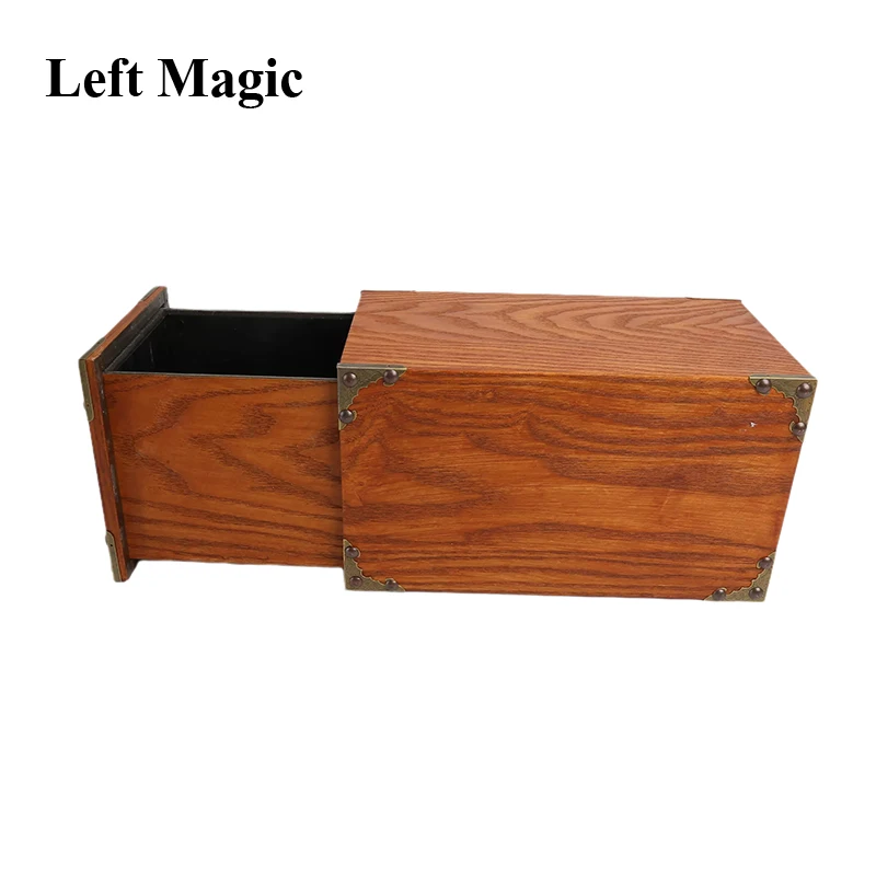 Wooden Drawer Box (28cm*15cm*15cm) Magic Tricks Production Box Appear Vanish Magia Magician Stage Illusions Gimmick Mental Props