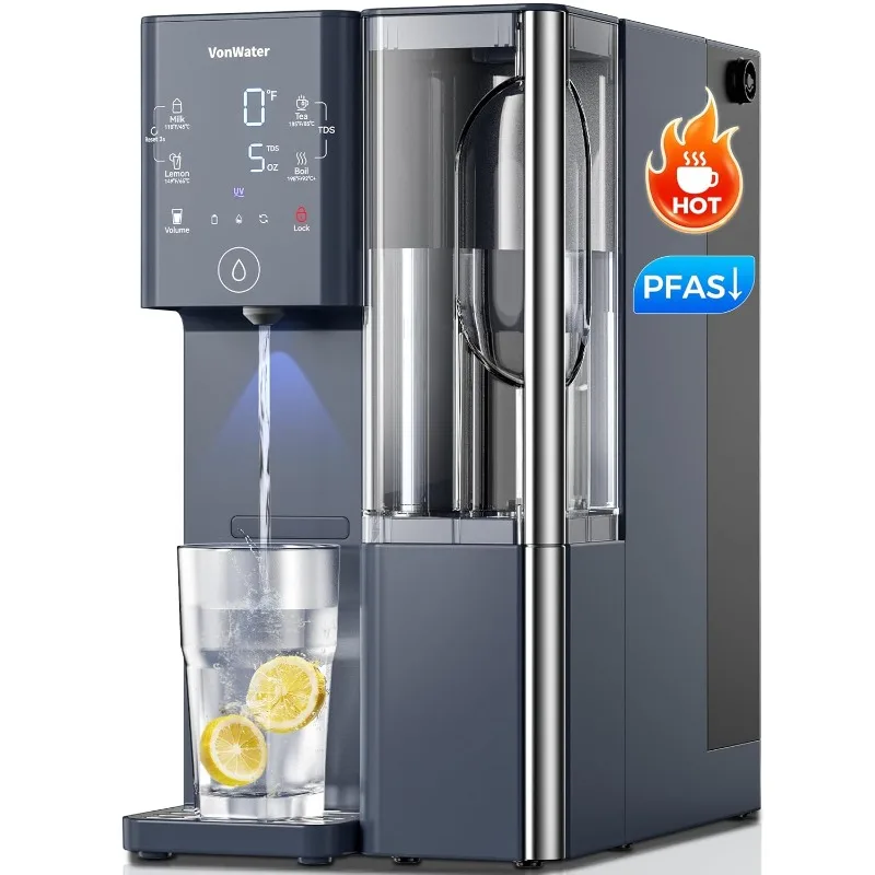 

CT910H Reverse Osmosis Water Filter Countertop, 3S Instant Hot RO Water Filtration System