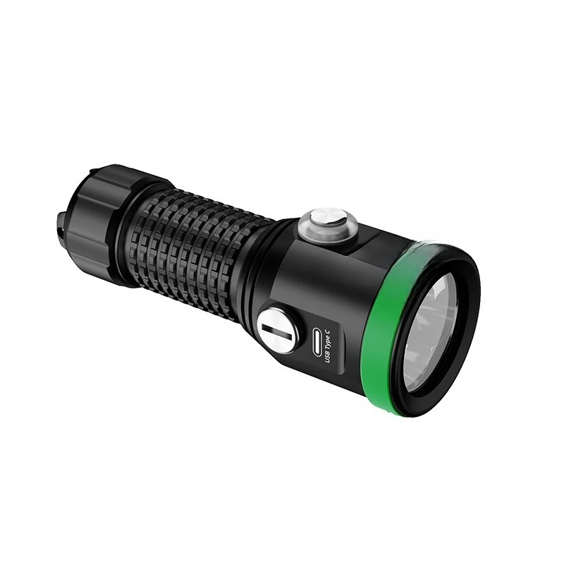 Torcia subacquea subacquea Batteria a lunga durata da 3000 lumen Luce professionale potente Luce di riempimento per fotografia super luminosa