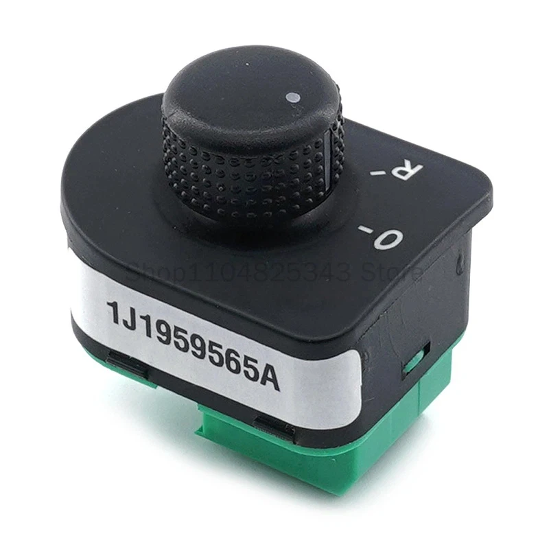 1J195956 is suitable for Volkswagen car reversing mirror adjustment switch rearview mirror knob switch 4